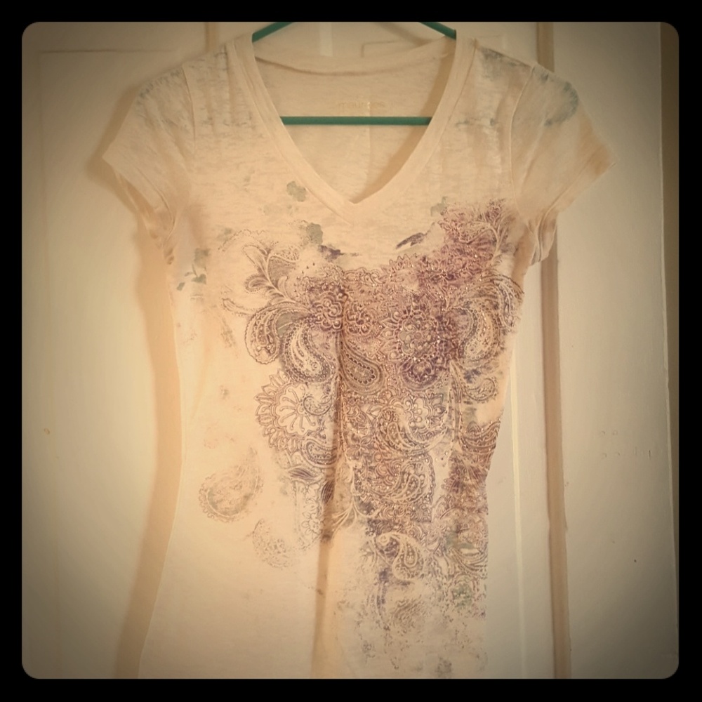 Maurices ex small white top